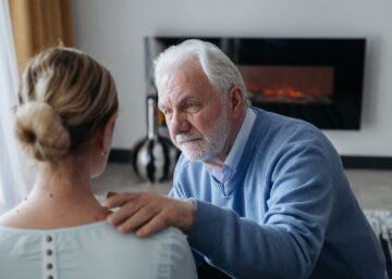 person with memory loss